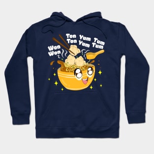 Kawaii Cute Wonton Bowl Wonton Life Wonton Lover Wonton Noodles Hoodie